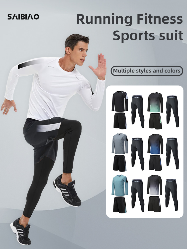 Compression Long Pant - Pakaian Olahraga Pria Elastis Kompresi untuk