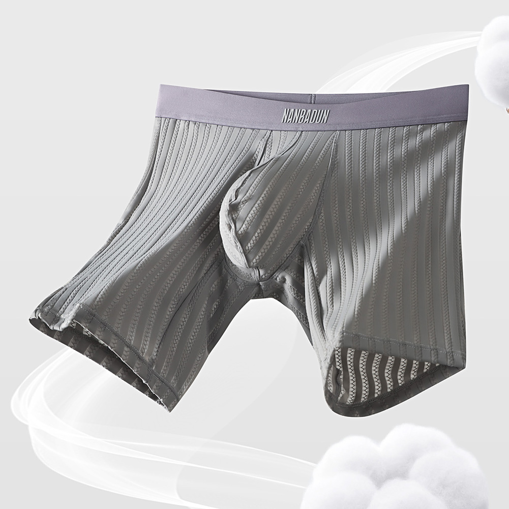 Long Leg Trunk Men - Celana Dalam Pria Bahan Sutra Es