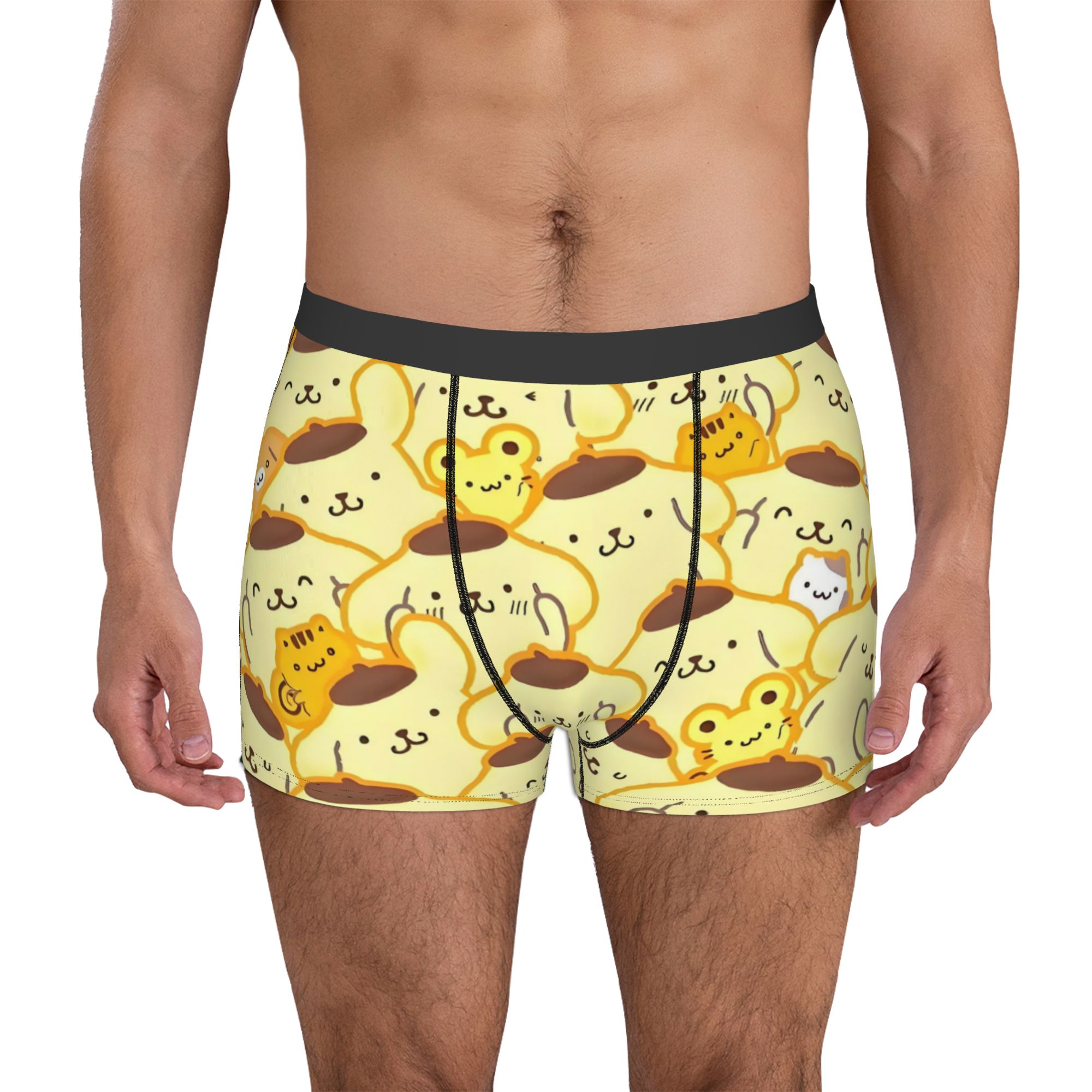 Boxer Shorts Modal - Pakaian dalam kartun Pompompurin celana pendek