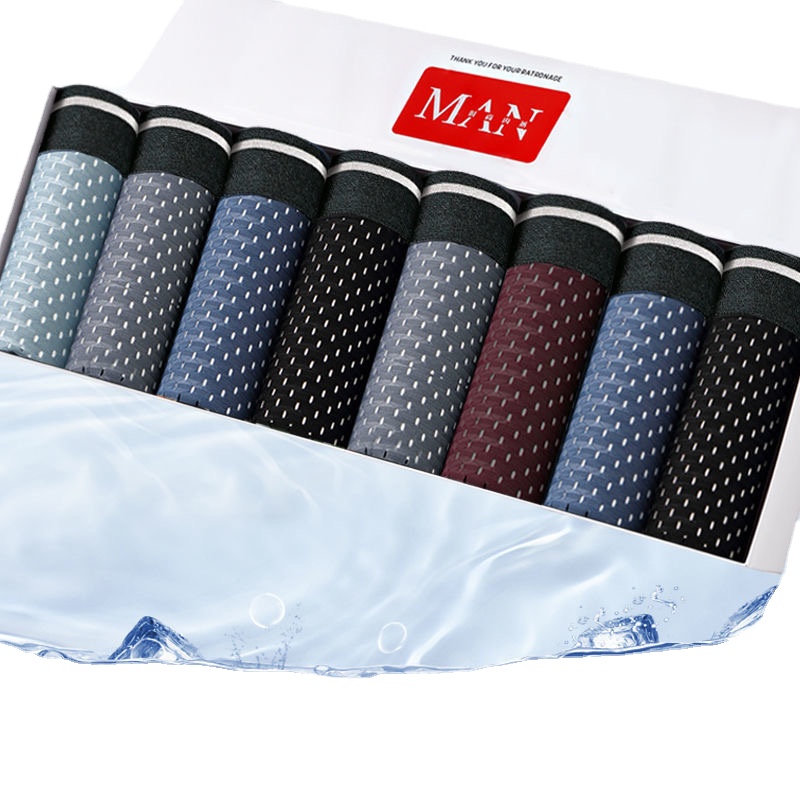 Boxer Shorts Modal - 8 Buah/Lot Celana Dalam Pria Celana
