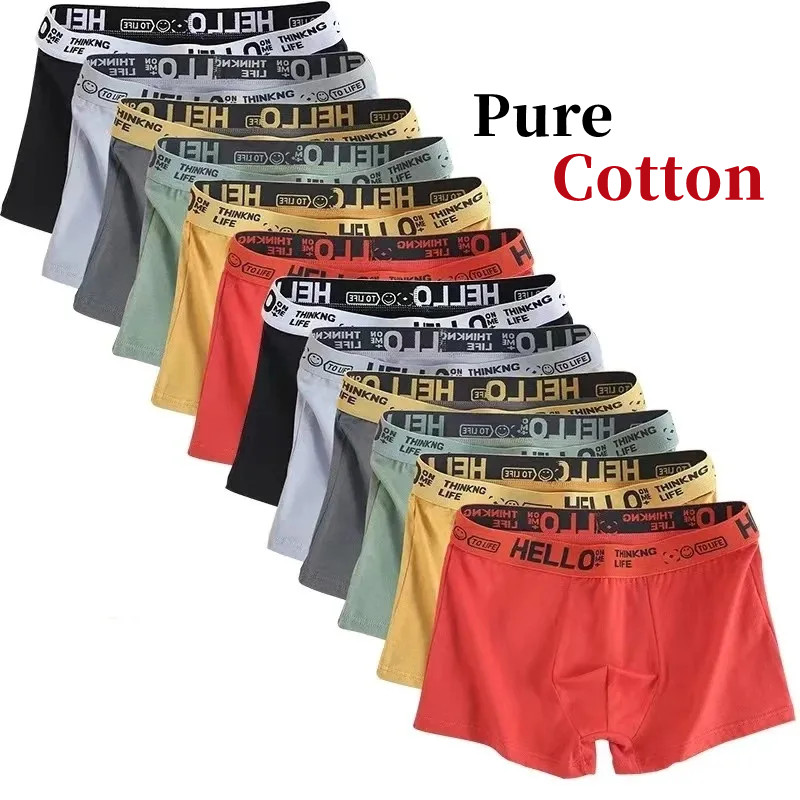 Boxer Brief Pack Cotton - 10 Buah/Pakaian Dalam Pria Celana Dalam