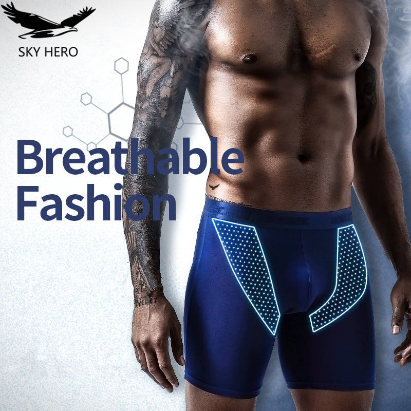Long Leg Trunk Men - 2 Buah/Banyak Celana Kaki Panjang Boxer