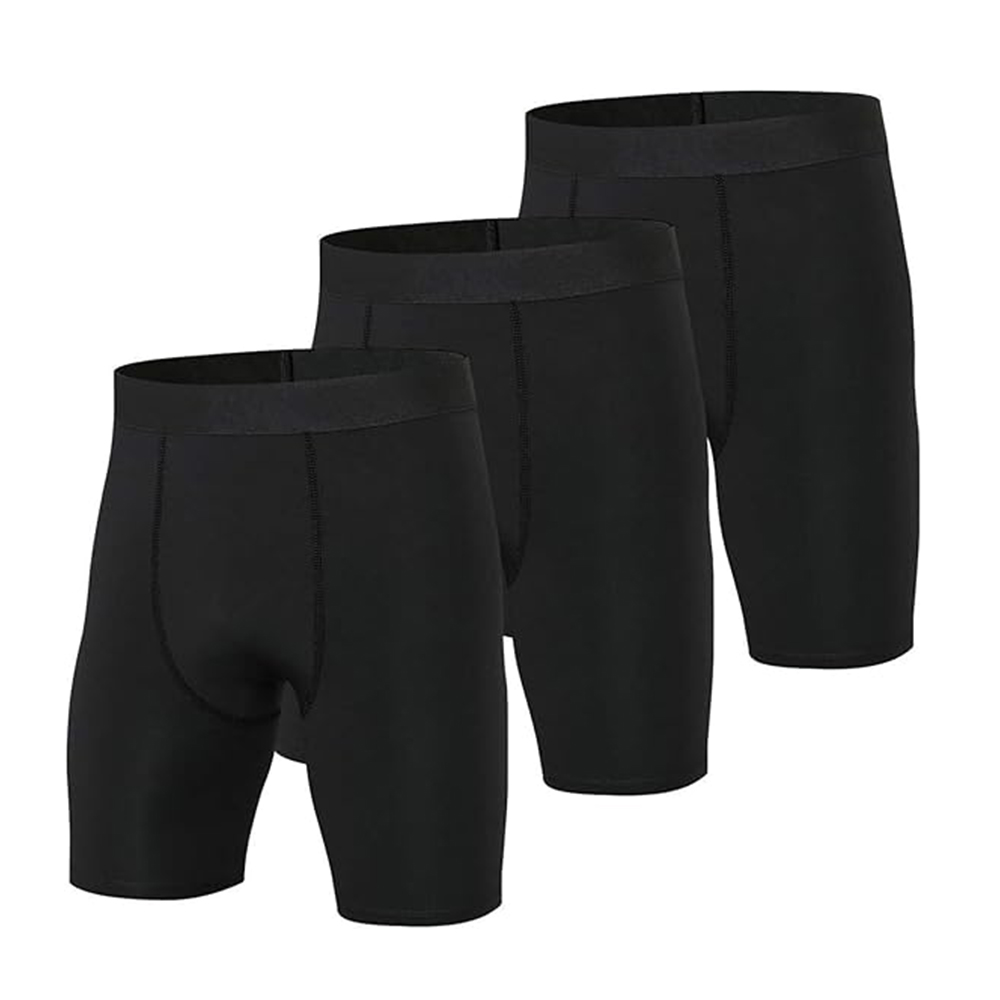Compression Shorts Athletes - 3 pak celana pendek kompresi untuk