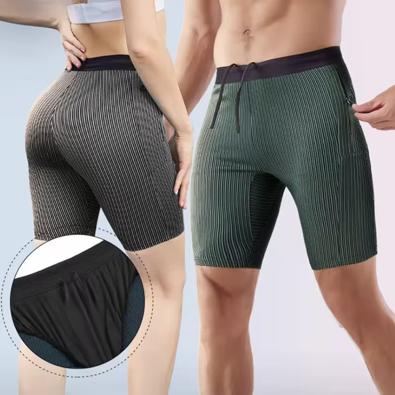 Compression Long Pant - Celana pendek kompresi maraton Pria Wanita,