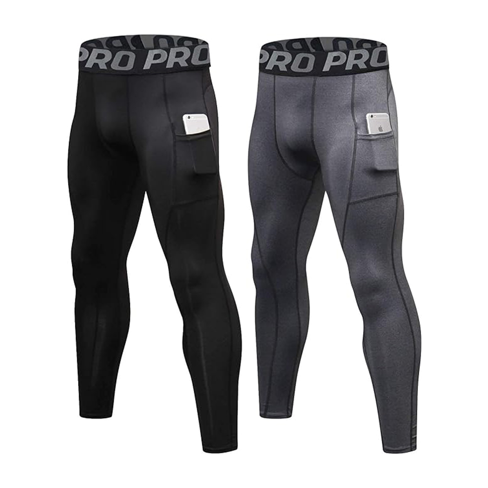 Compression Long Pant - Celana panjang kompresi pria, celana ketat
