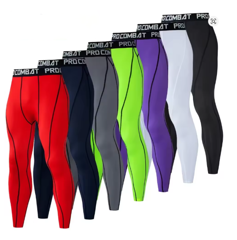 Compression Long Pant - Celana Panjang Olahraga Pria untuk Binaraga,
