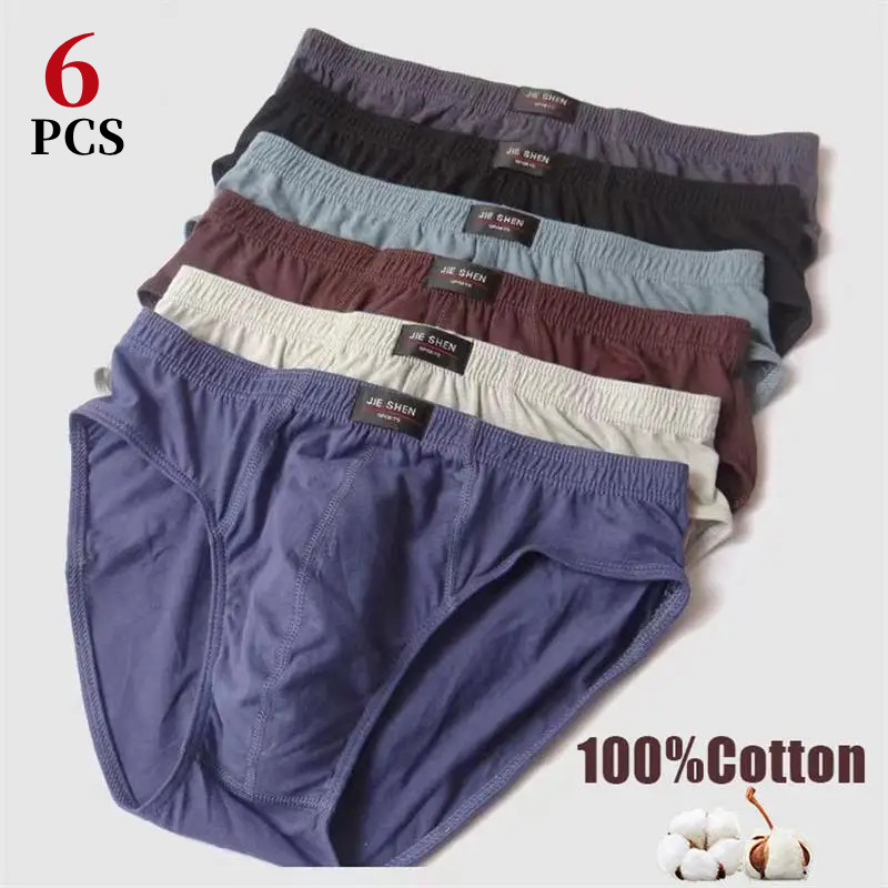 Boxer Brief Pack Cotton - 6 potong pakaian dalam pria katun