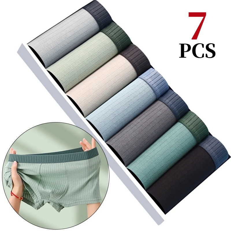 Multi Pack Underwear - 7 buah/lot celana dalam Boxer katun
