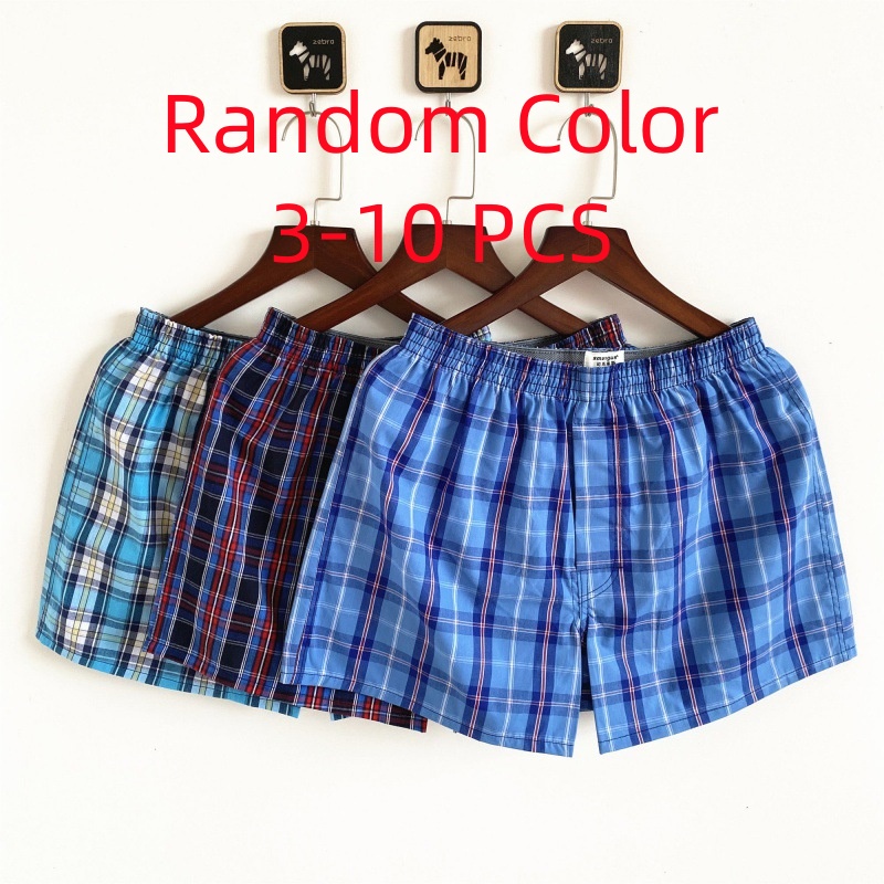 Boxer Brief Pack Cotton - 3-10 buah pakaian dalam pria Boxer