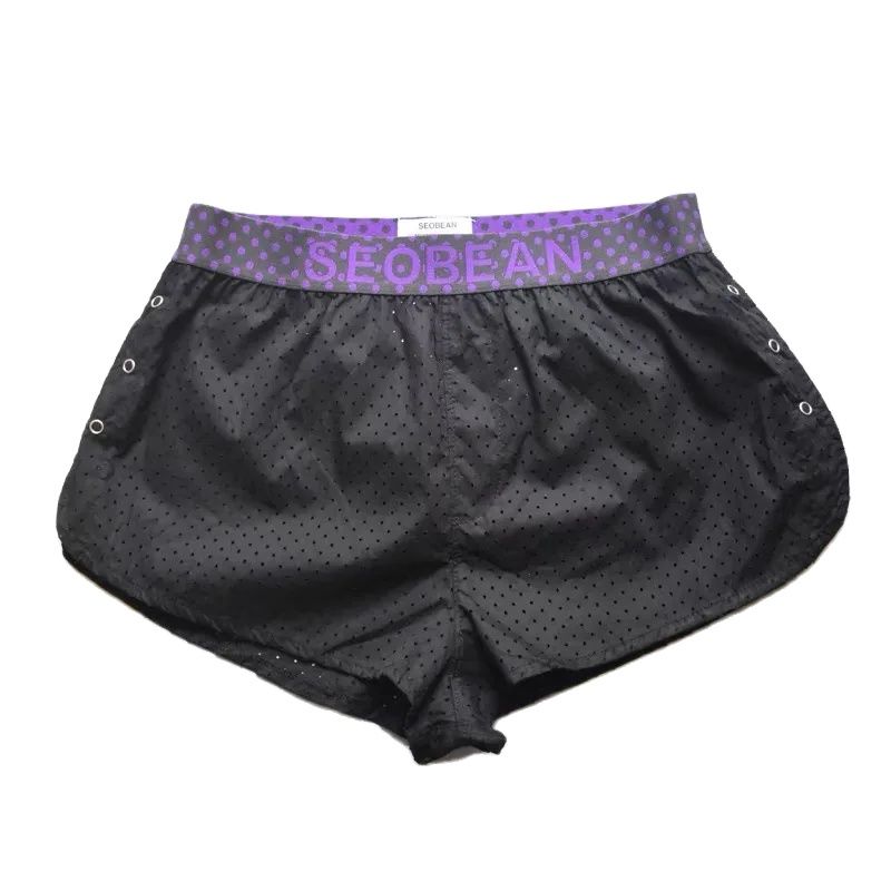 Mesh Sport Boxer - Celana olahraga pria, Fashion pria kancing