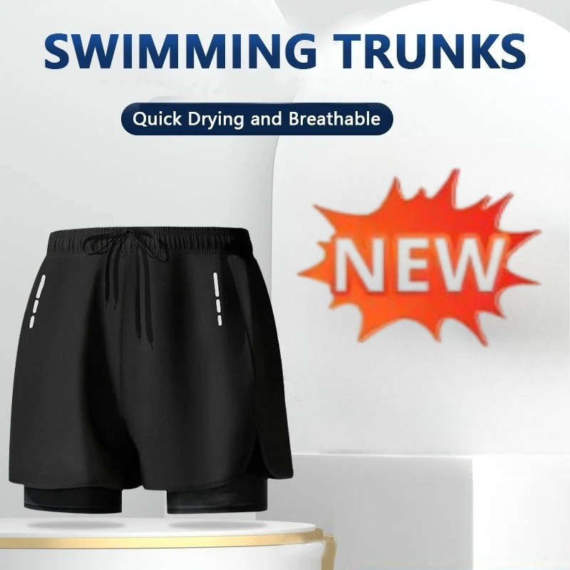 Compression Shorts Athletes - Celana Renang Pria Cepat Kering dengan