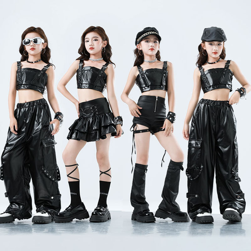Suspender Tank Top - Pakaian Hip Hop Kpop Anak Tank