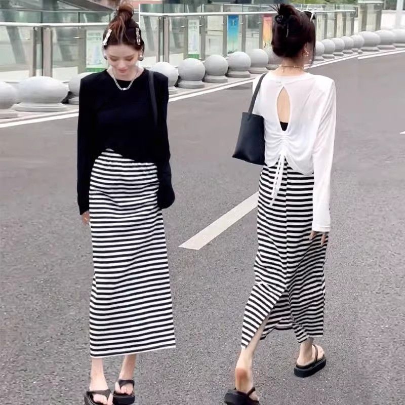 Base Layer Top - Kaos Lengan Panjang Musim Semi Gugur,