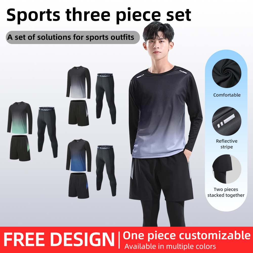 Pakaian Olahraga Pria Elastis  - Compression Long Pant ulasan dan harga