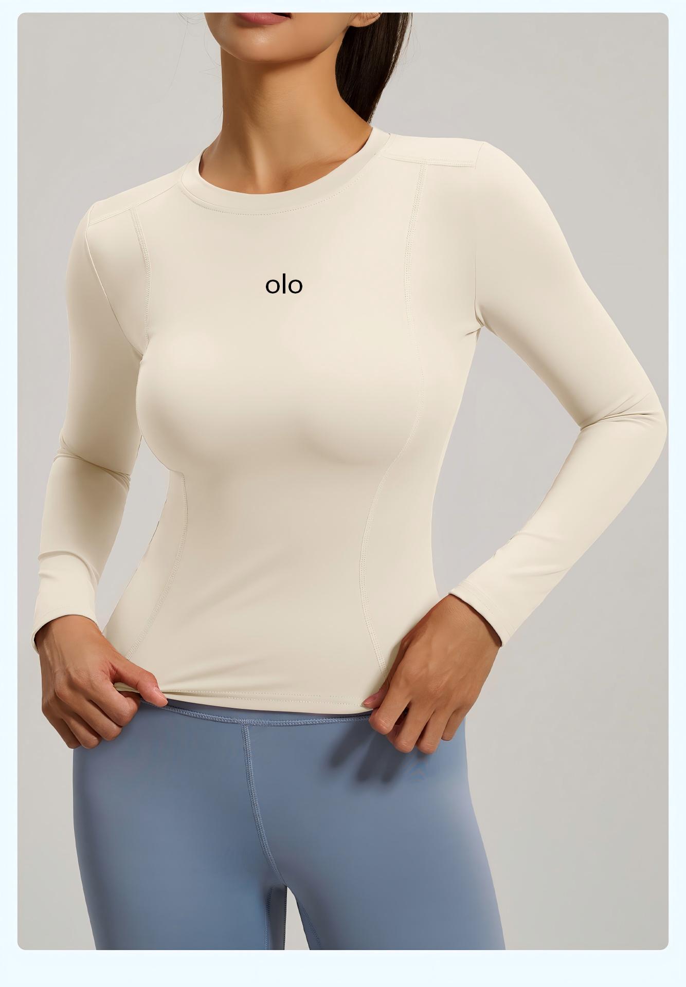 Kaos Yoga Wanita Lengan Panjan - T Shirt Tight Fit ulasan dan harga