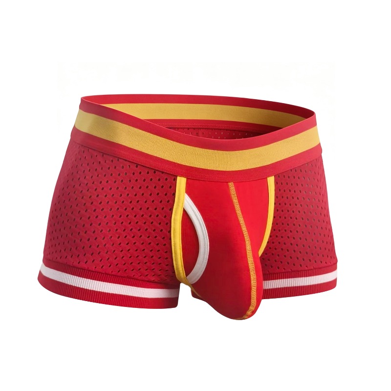 Celana Boxer Pria Berbahan Jar - Mesh Sport Boxer ulasan dan harga