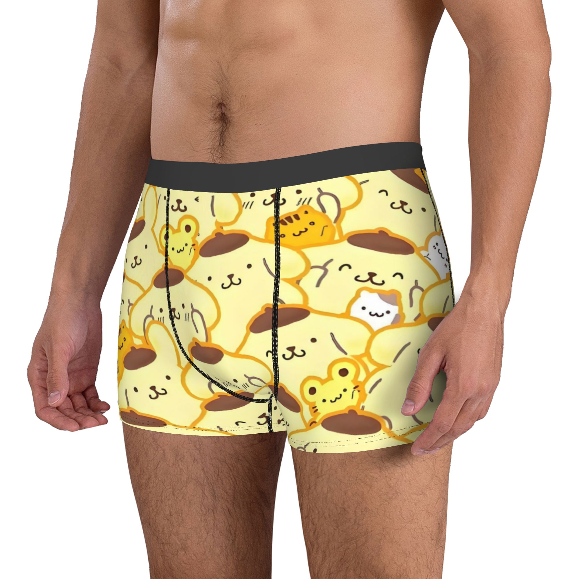 Pakaian dalam kartun Pompompur - Boxer Shorts Modal ulasan dan harga