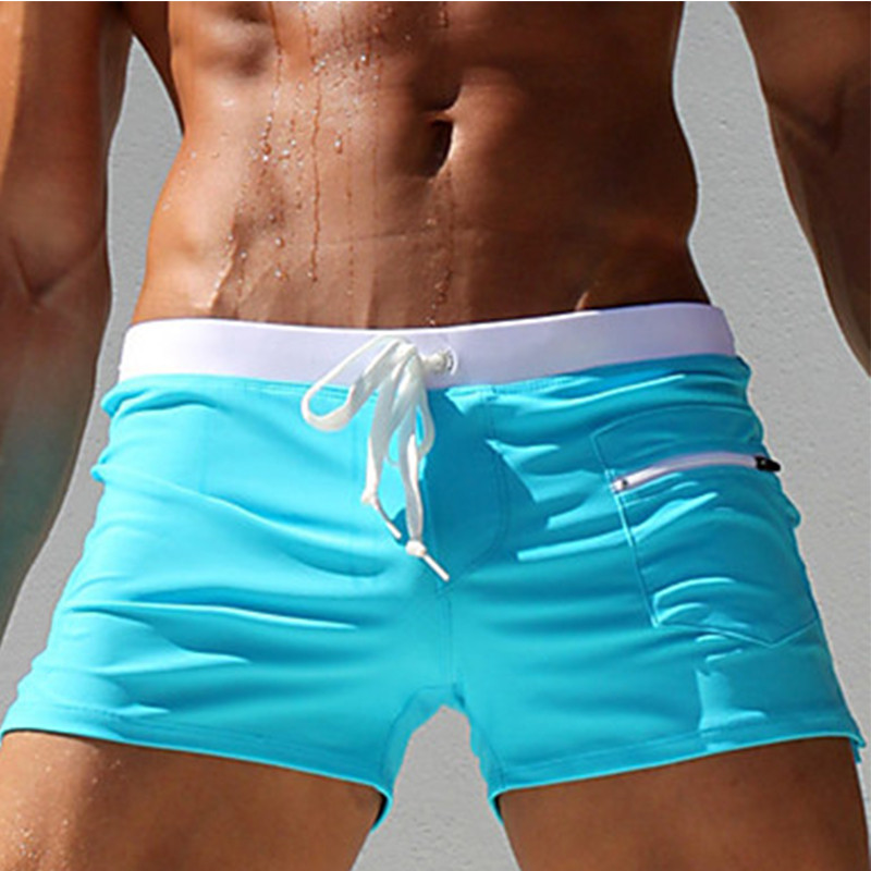 Celana renang pria ukuran Plus - Trunk Breathable Men ulasan dan harga