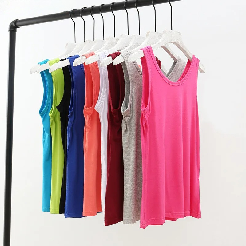 2 Buah Tank Wanita Musim Panas - Sleeveless Undershirt ulasan dan harga