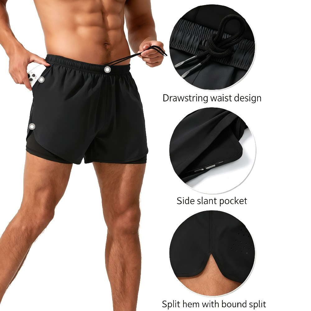 1 Buah Celana Pendek Lari Atle - Compression Shorts Athletes ulasan dan harga