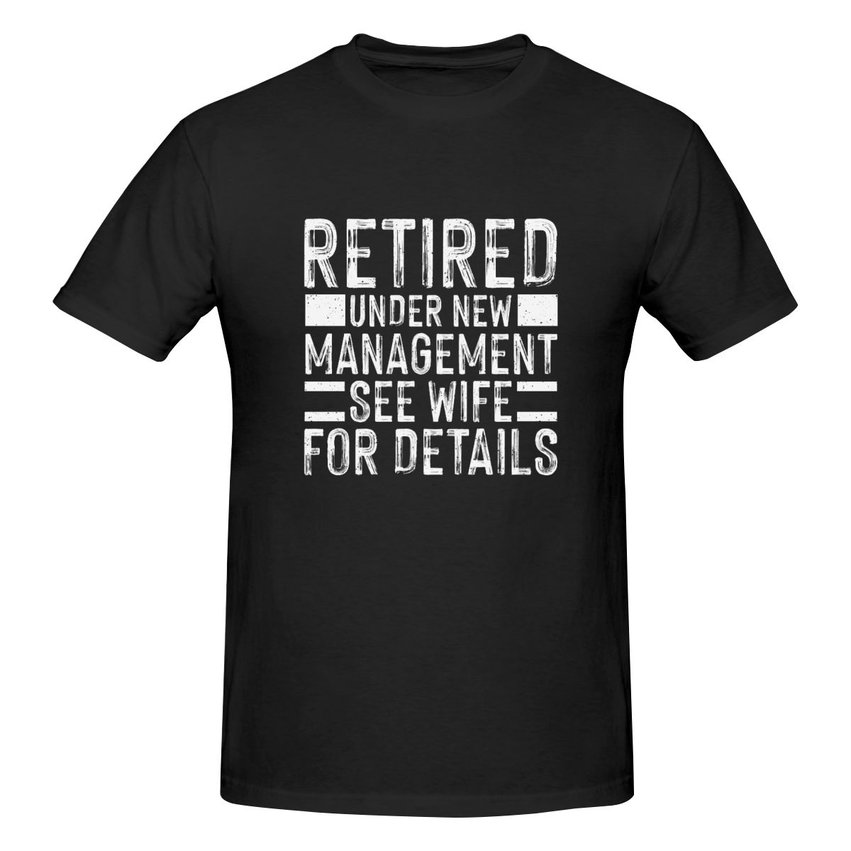 Kaos Pria Retired Under New Ma - Undershirt Crew Neck ulasan dan harga