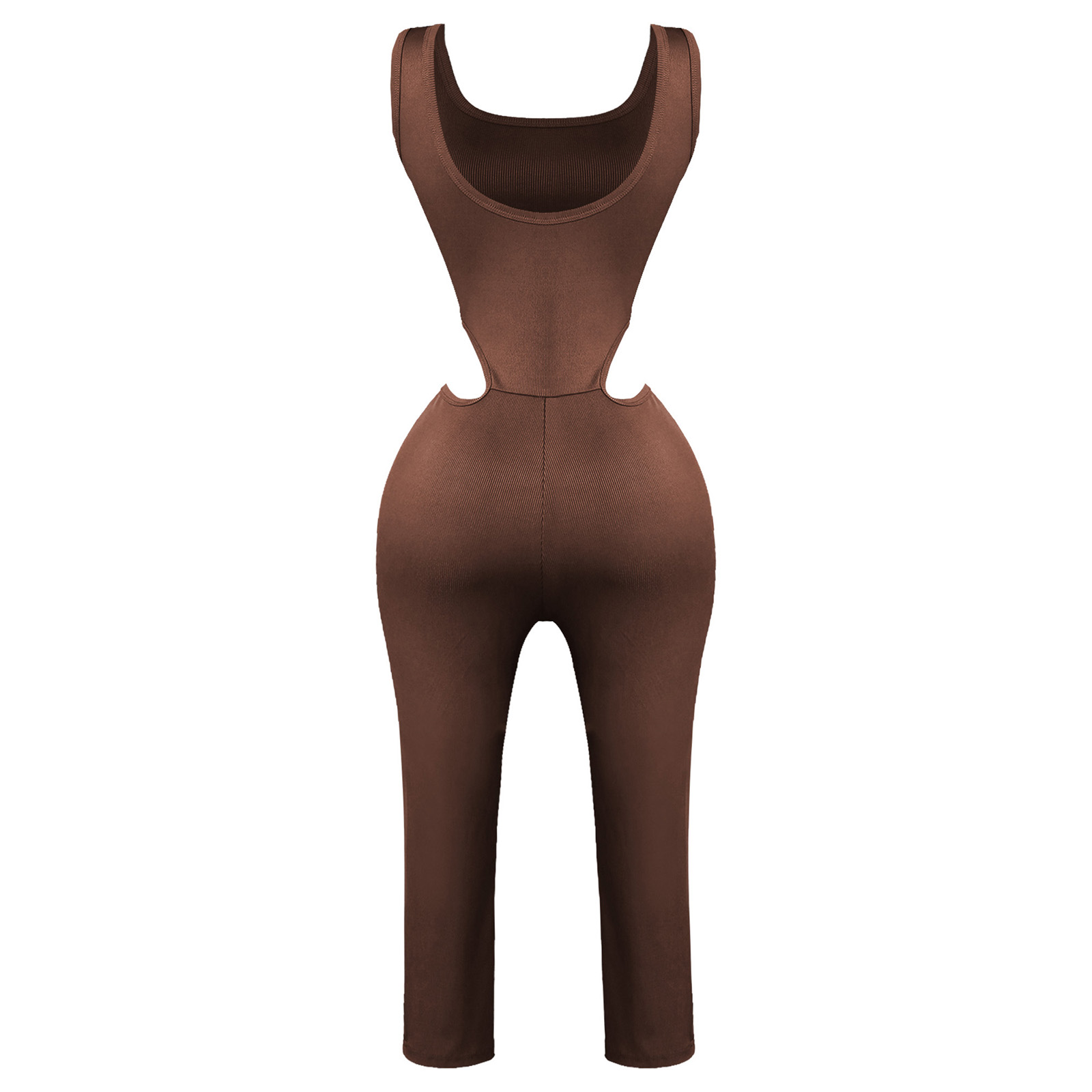 Jumpsuit Olahraga Wanita Tanpa - Tank Top Ribbed ulasan dan harga