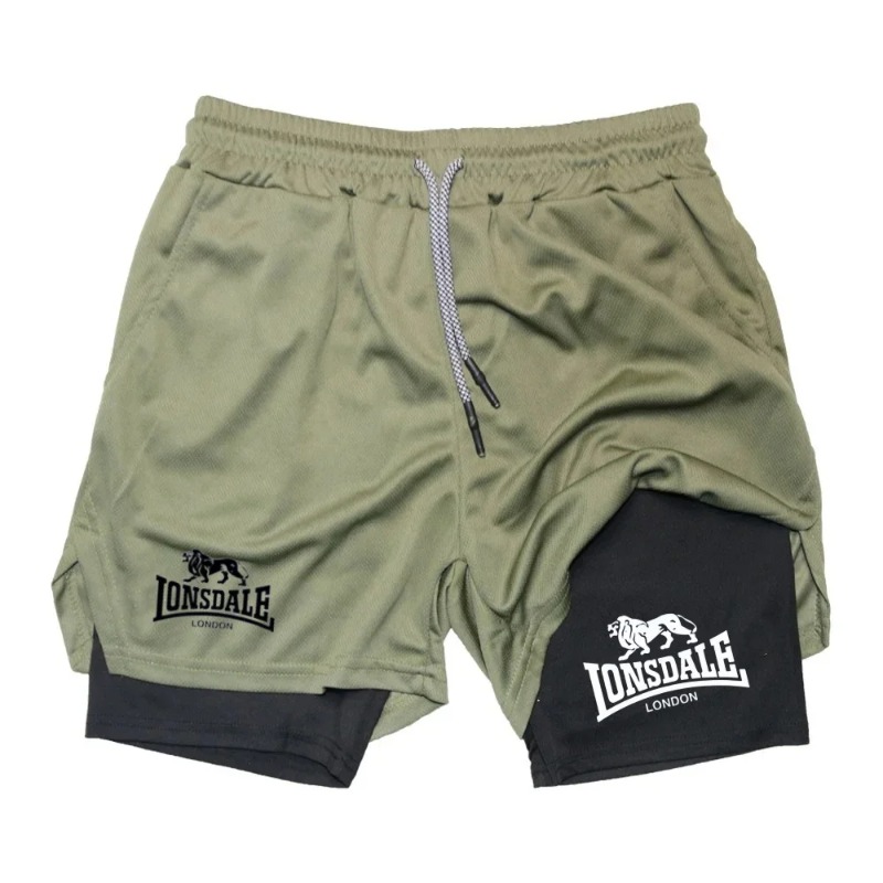 Celana Pendek Lari 2 in 1 untu - Compression Shorts Athletes ulasan dan harga