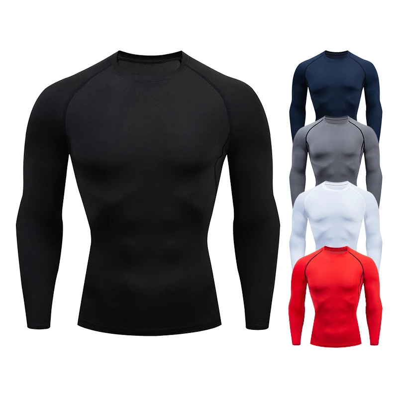 Atasan Olahraga Pria untuk Kau - T Shirt Tight Fit ulasan dan harga