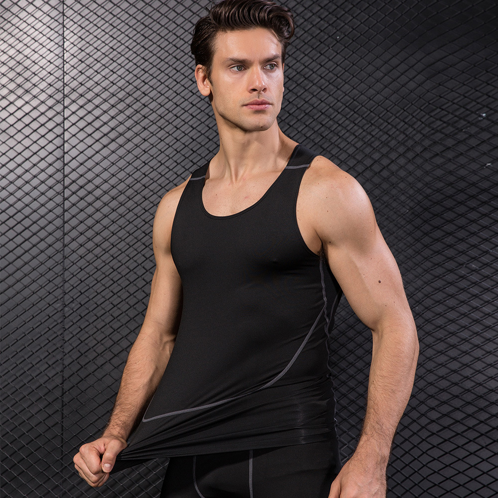 Kaus Singlet putih tanpa lenga - T Shirt Tight Fit ulasan dan harga