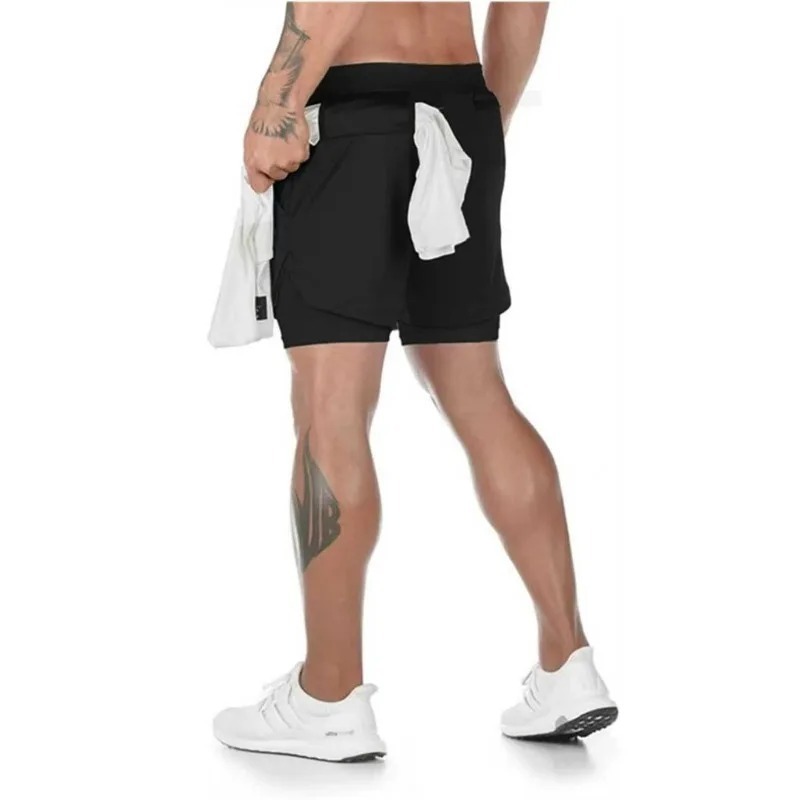 Rimel Print 2in1 Celana Pendek - Compression Shorts Athletes ulasan dan harga