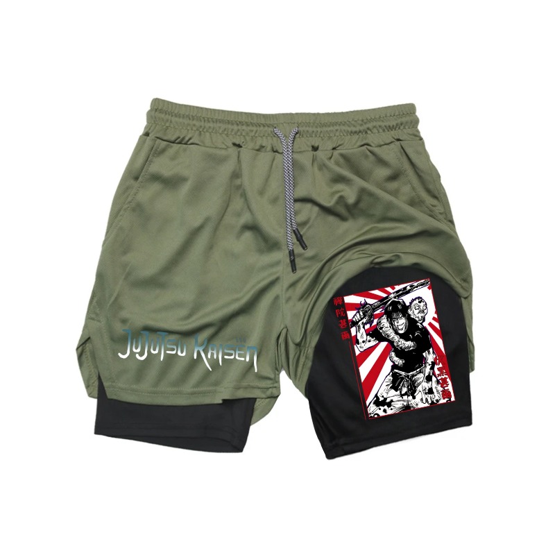 Rimel Print 2in1 Celana Pendek - Compression Shorts Athletes ulasan dan harga