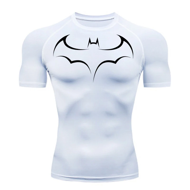 Kaos Ketat Pria Motif Kelelawa - T Shirt Tight Fit ulasan dan harga