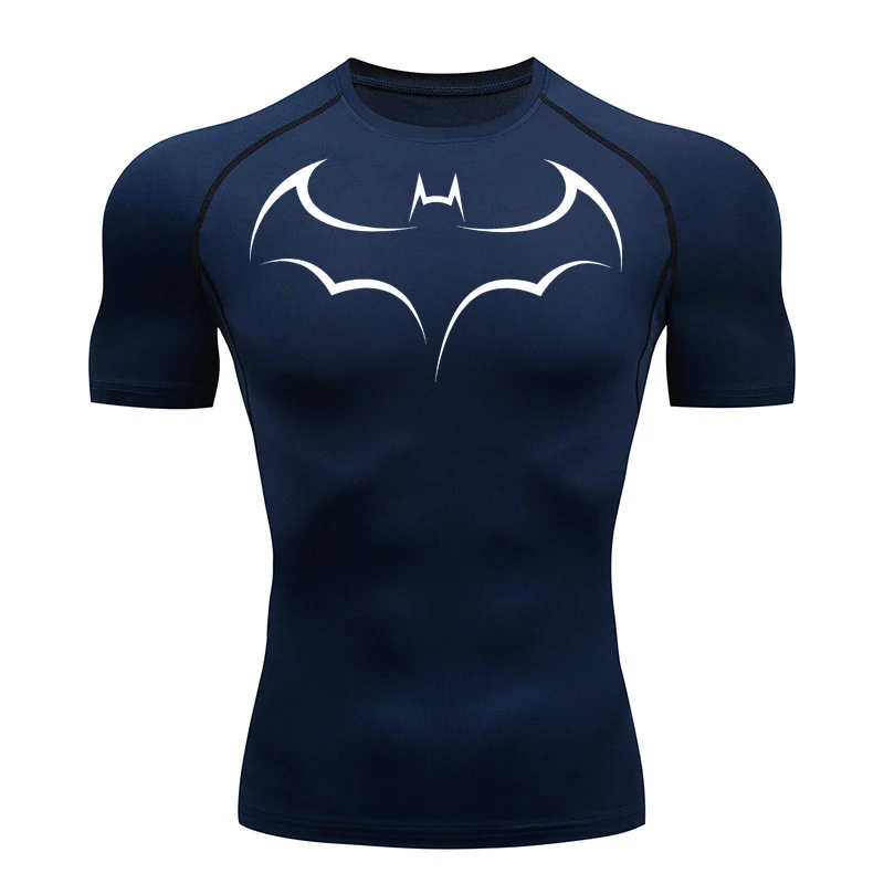 Kaos Ketat Pria Motif Kelelawa - T Shirt Tight Fit ulasan dan harga