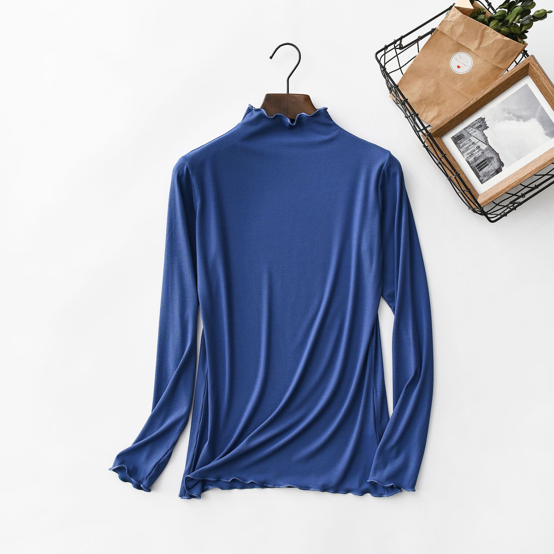 Kaus jamur pohon dapat dimakan - Undershirt Crew Neck ulasan dan harga
