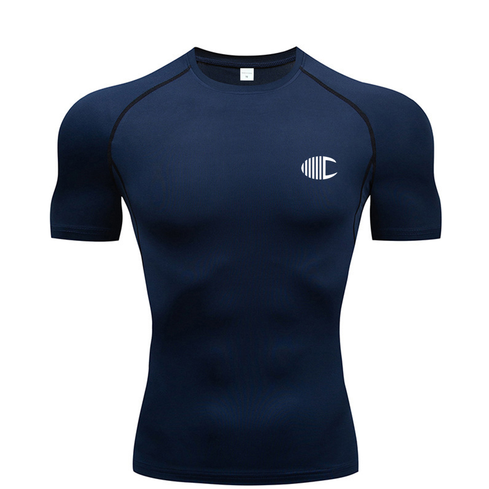 Kaos Ketat Pria Bermotif, Kaos - T Shirt Tight Fit ulasan dan harga