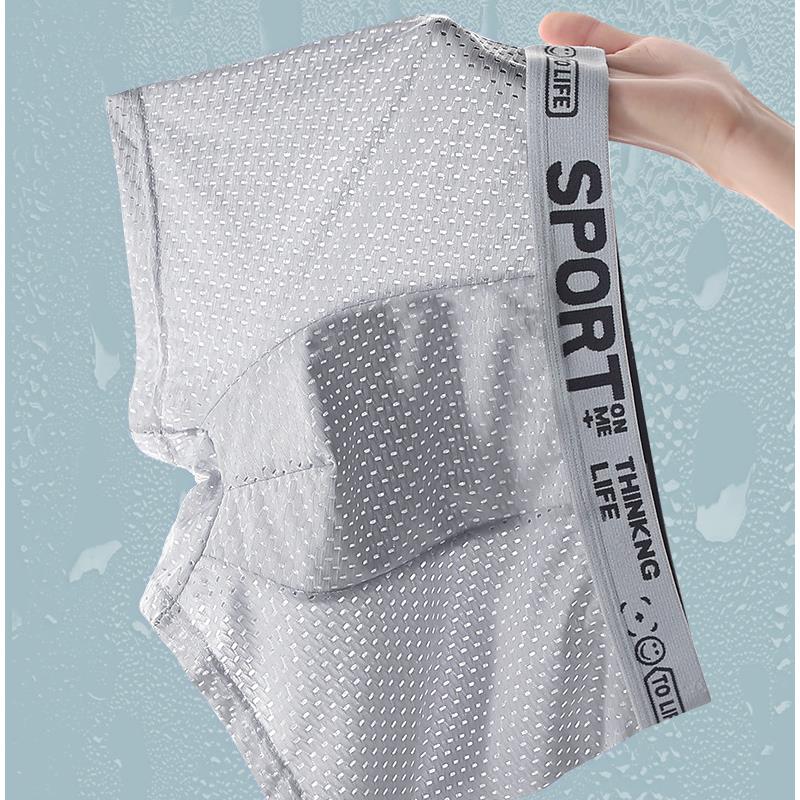 5PCS Set Celana Boxer Pria Bah - Mesh Sport Boxer ulasan dan harga