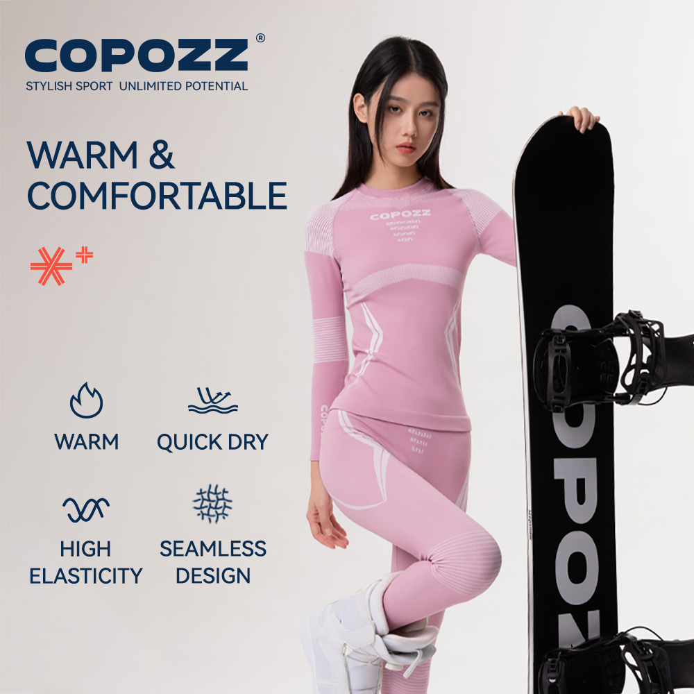 COPOZZ musim dingin Ski termal - Quick Dry Underwear ulasan dan harga