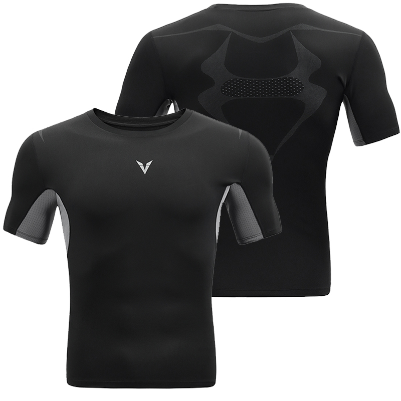 Kaus olahraga binaraga kebugar - T Shirt Tight Fit ulasan dan harga