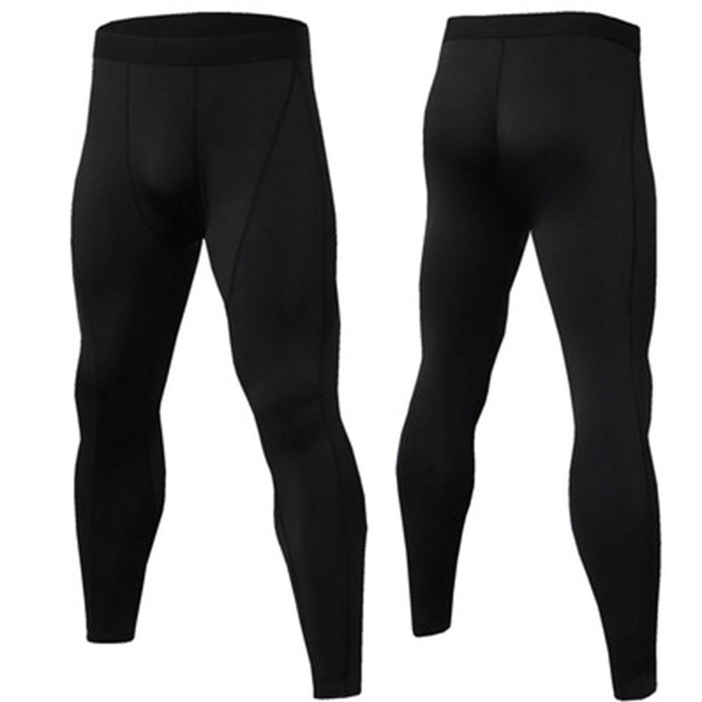 Celana legging Gym pria, Bawah - Compression Long Pant ulasan dan harga