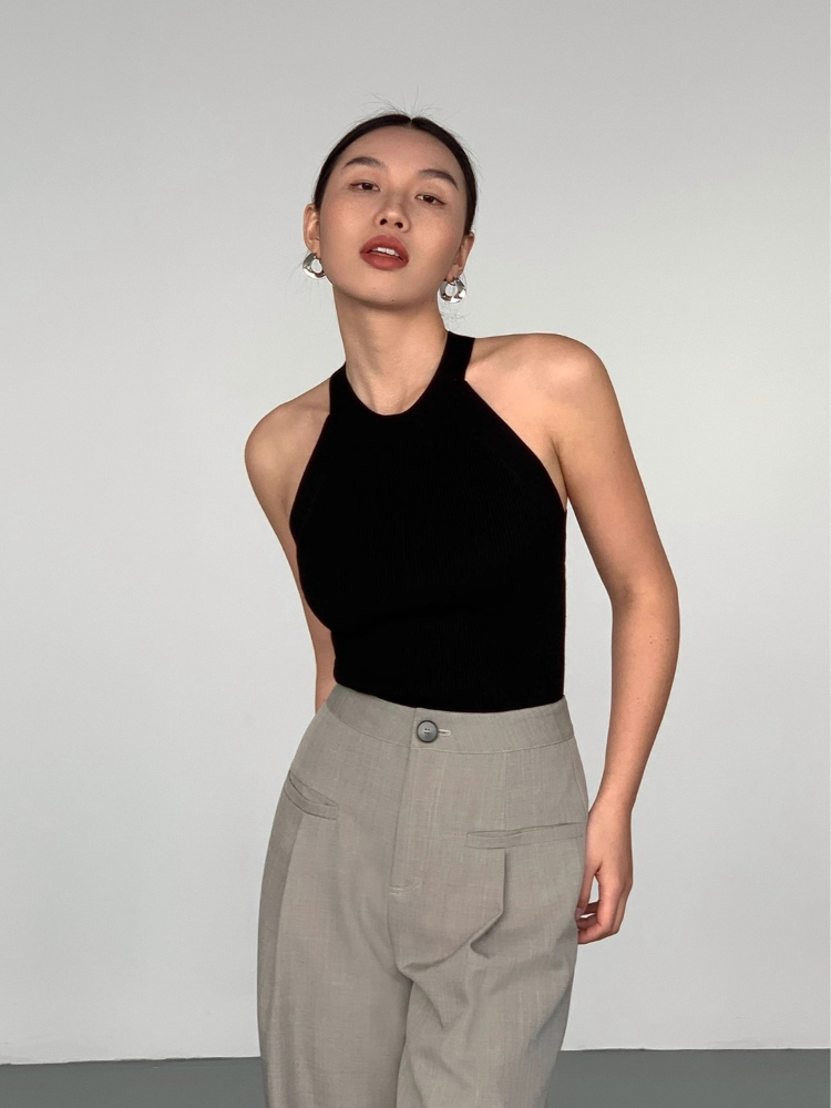 AOSSVIAO 2026 Atasan Pendek Sl - Suspender Tank Top ulasan dan harga