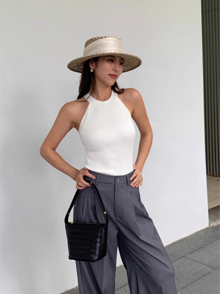 AOSSVIAO 2026 Atasan Pendek Sl - Suspender Tank Top ulasan dan harga