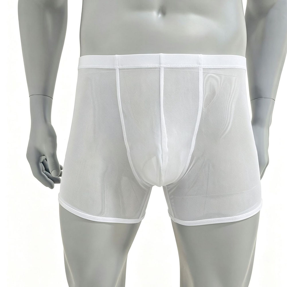 Celana Boxer Ultra-tipis Tembu - Long Leg Trunk Men ulasan dan harga