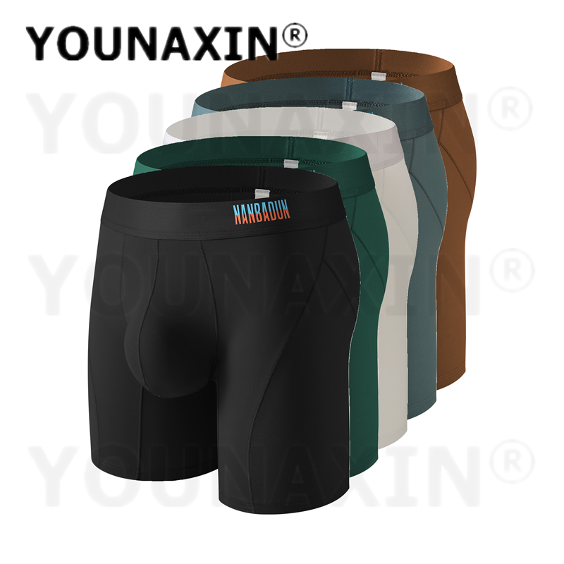 5 Buah Celana Boxer Pria Panja - Long Leg Trunk Men ulasan dan harga