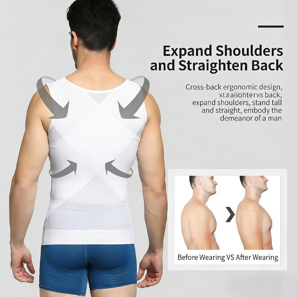 Rompi Pembentuk Tubuh Tanpa Le - Sleeveless Undershirt ulasan dan harga