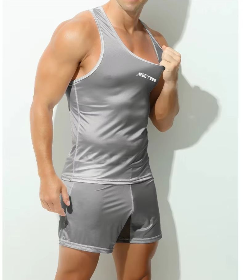 Celana Dalam Pria Abu-abu boxe - Mesh Sport Boxer ulasan dan harga