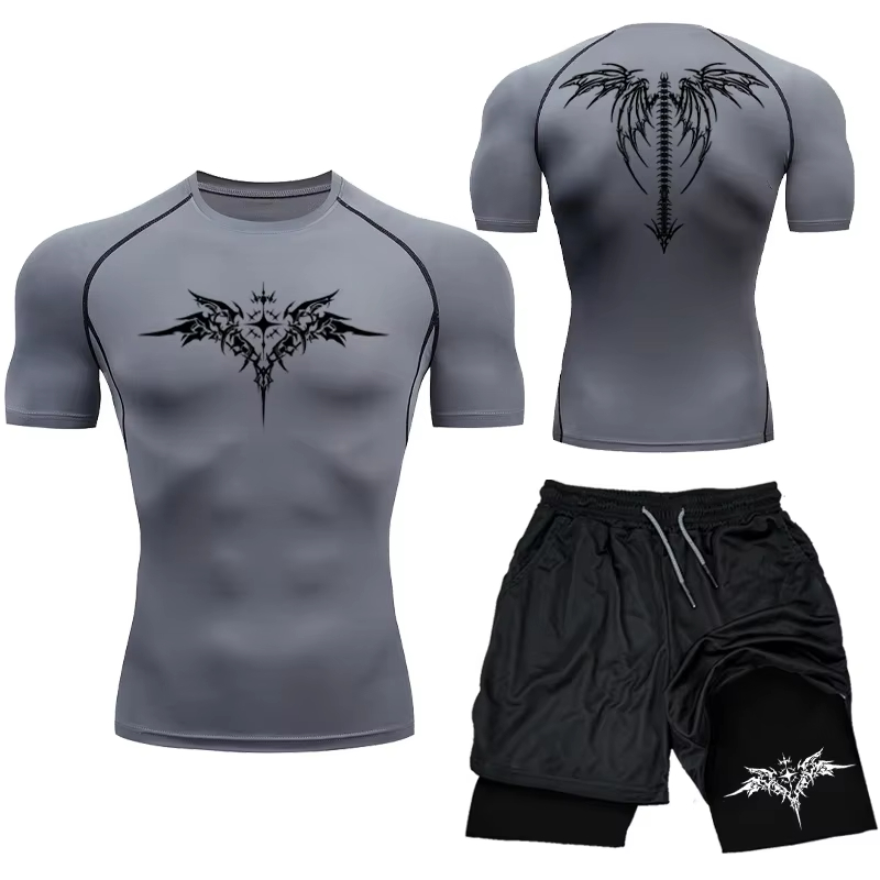 Set Atletik Kompresi MMA Pria  - Compression Shorts Athletes ulasan dan harga