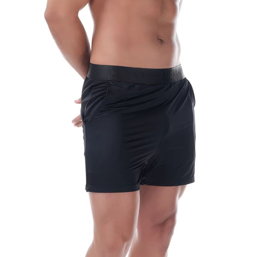 Celana Boxer Pria Satin Ice Si - Pouch Boxer Pouch ulasan dan harga