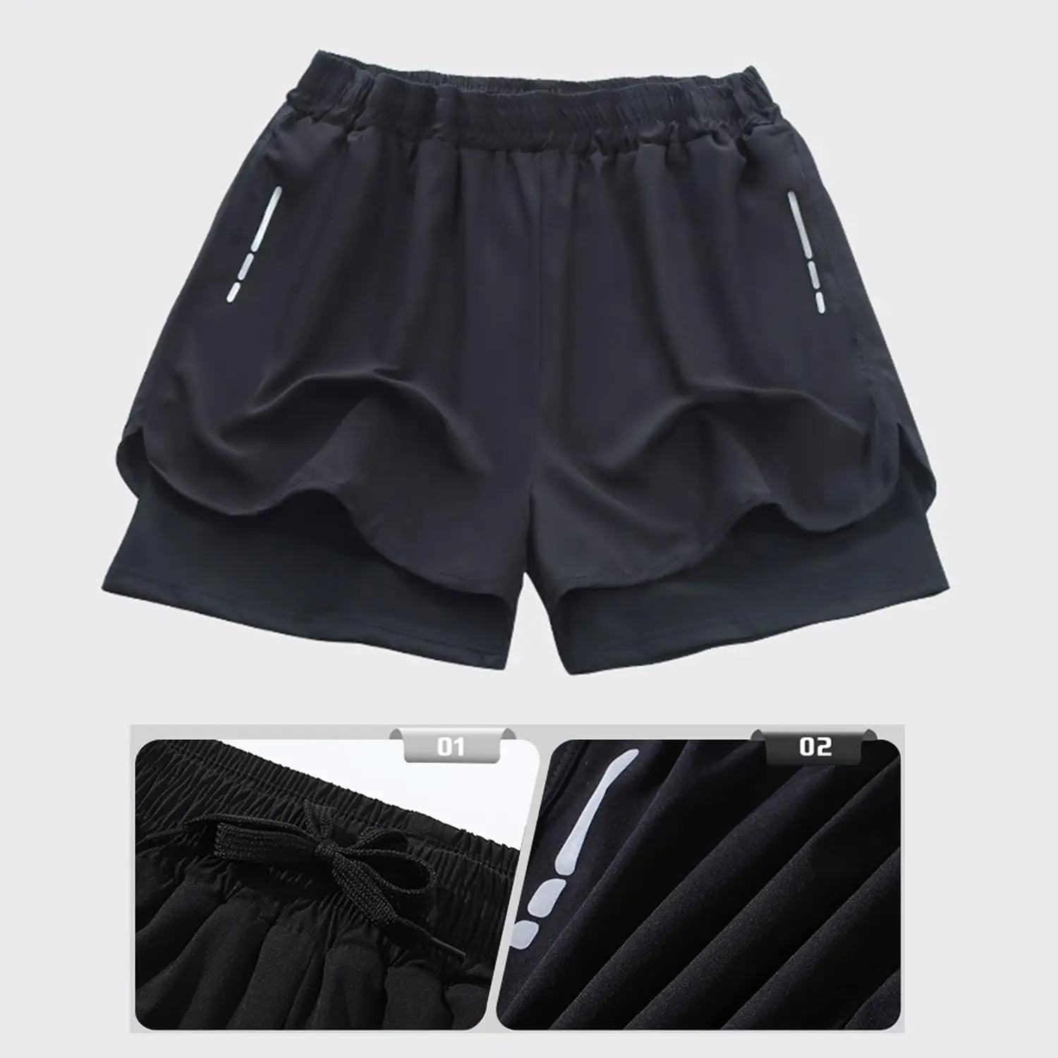 Celana Renang Pria Cepat Kerin - Compression Shorts Athletes ulasan dan harga