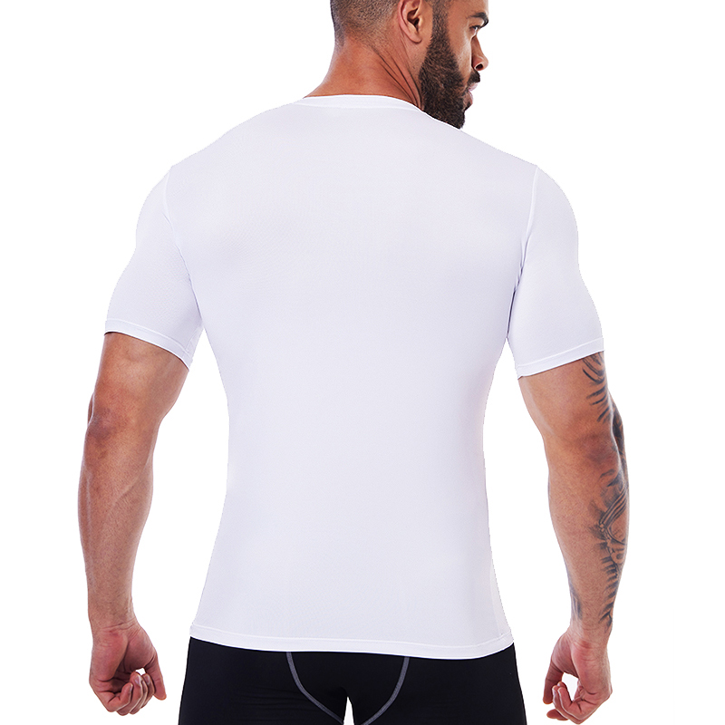 Kaus kompresi leher V untuk pr - Undershirt Crew Neck ulasan dan harga