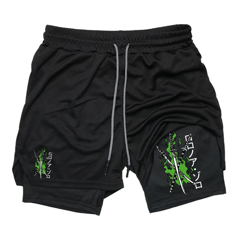 Celana Lari 2 in 1 untuk Pria, - Compression Shorts Athletes ulasan dan harga
